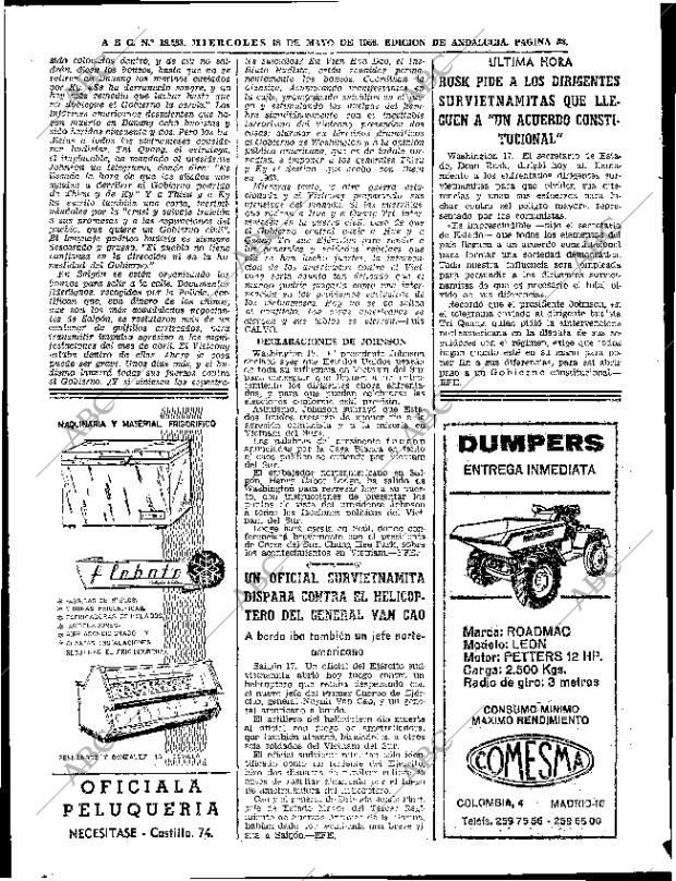 ABC SEVILLA 18-05-1966 página 58