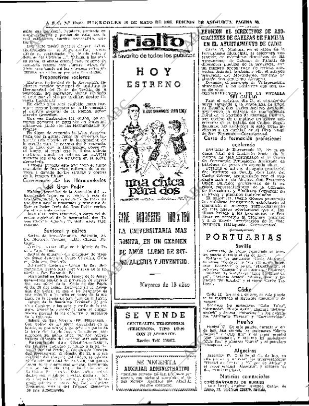 ABC SEVILLA 18-05-1966 página 68