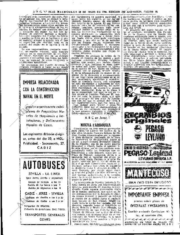 ABC SEVILLA 18-05-1966 página 72