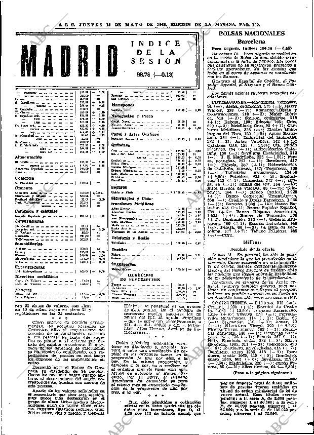 ABC MADRID 19-05-1966 página 109