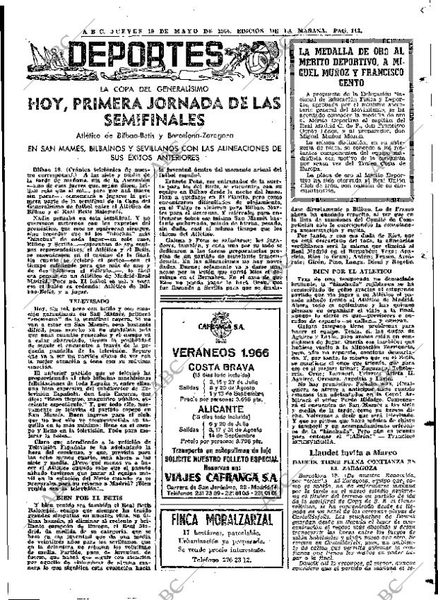 ABC MADRID 19-05-1966 página 113