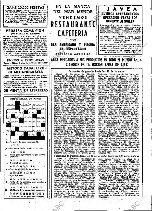 ABC MADRID 19-05-1966 página 143