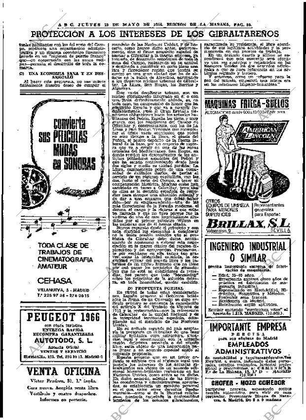 ABC MADRID 19-05-1966 página 80