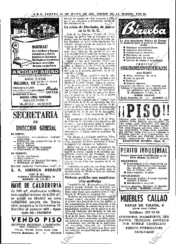 ABC MADRID 19-05-1966 página 82