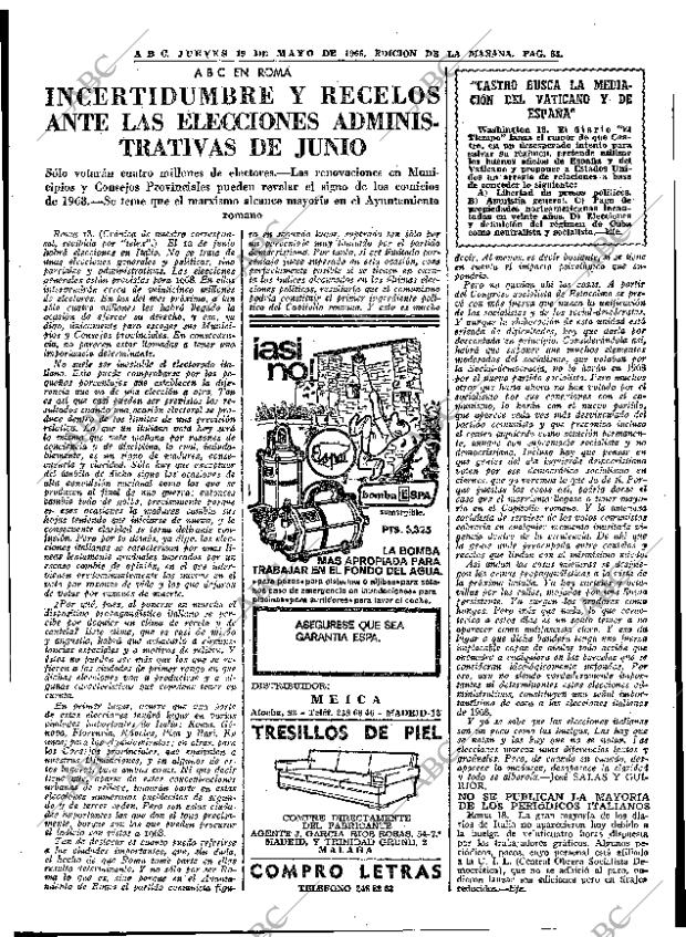 ABC MADRID 19-05-1966 página 83