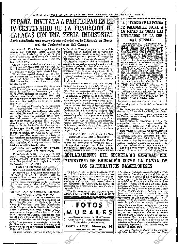 ABC MADRID 19-05-1966 página 87