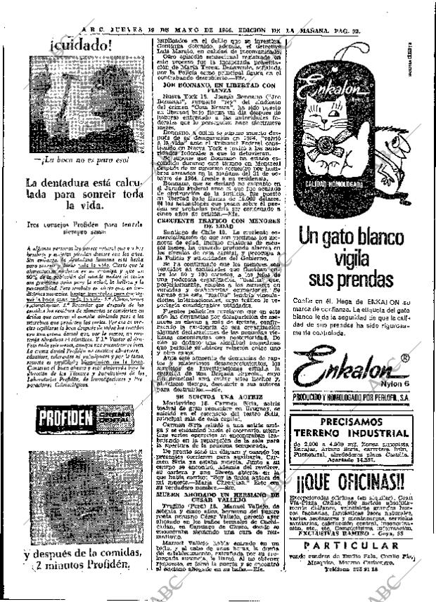 ABC MADRID 19-05-1966 página 92