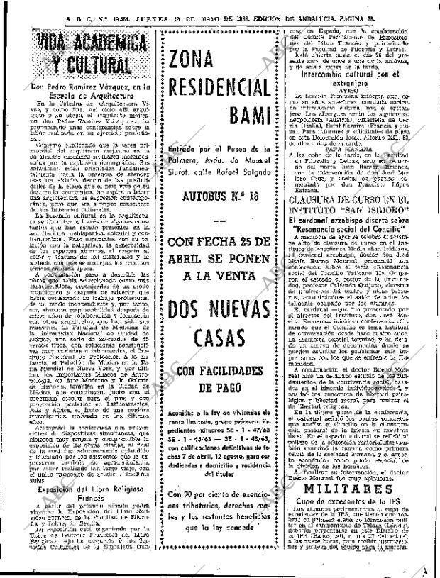 ABC SEVILLA 19-05-1966 página 55