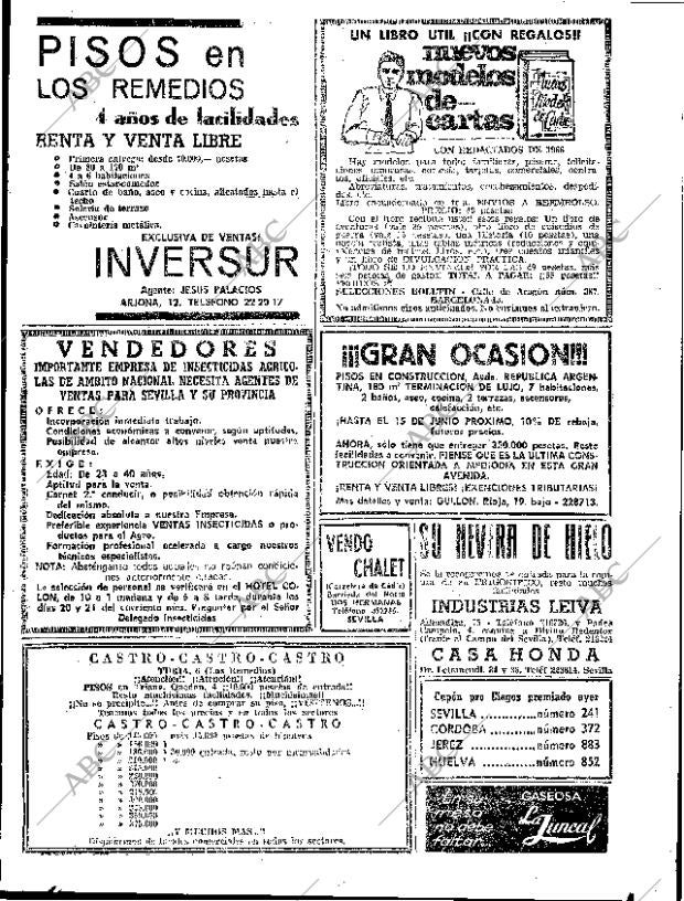 ABC SEVILLA 19-05-1966 página 77