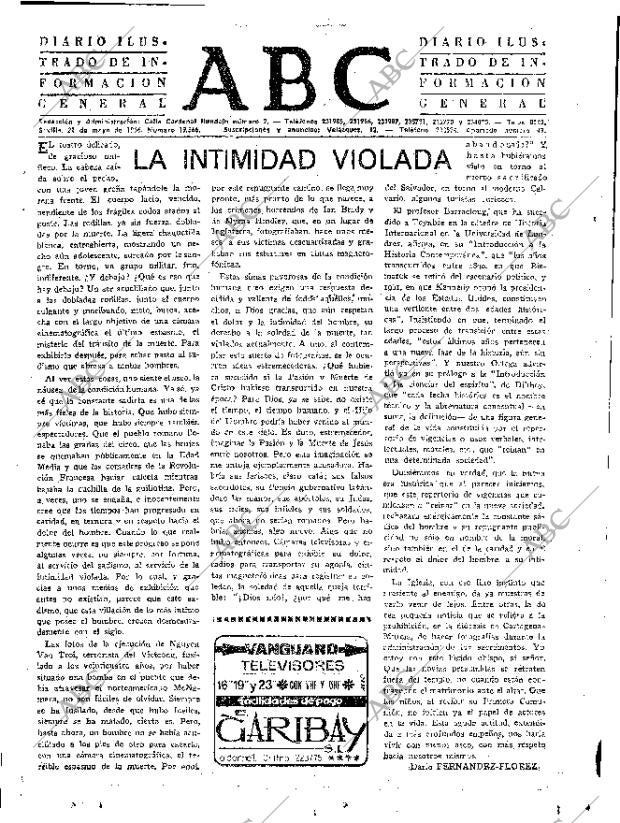 ABC SEVILLA 21-05-1966 página 3
