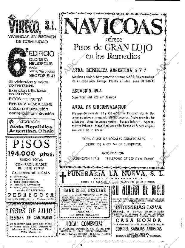 ABC SEVILLA 21-05-1966 página 76