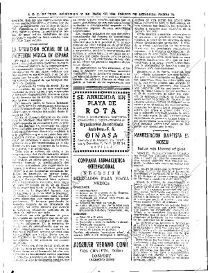 ABC SEVILLA 22-05-1966 página 74