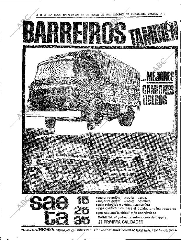 ABC SEVILLA 22-05-1966 página 90