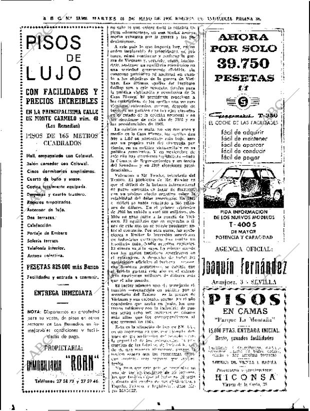 ABC SEVILLA 24-05-1966 página 34