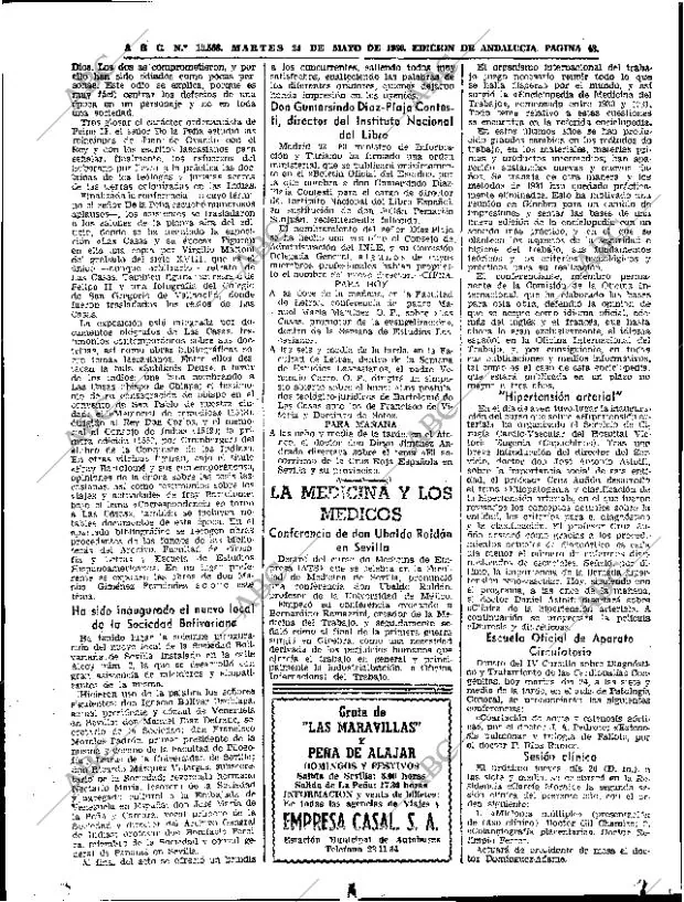 ABC SEVILLA 24-05-1966 página 48