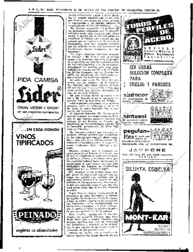 ABC SEVILLA 25-05-1966 página 52