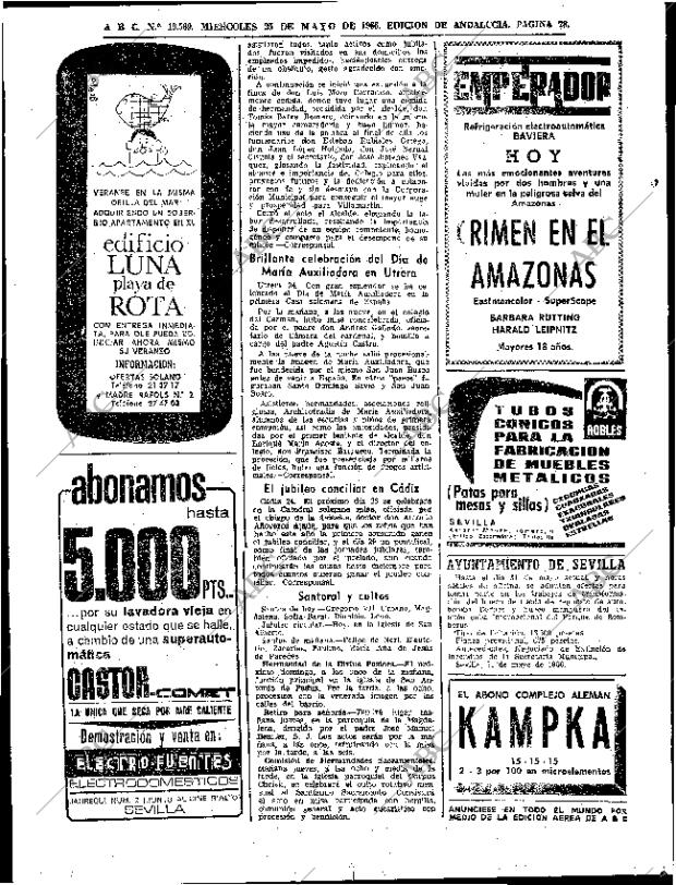 ABC SEVILLA 25-05-1966 página 78