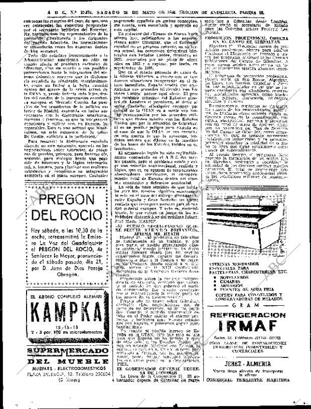 ABC SEVILLA 28-05-1966 página 38