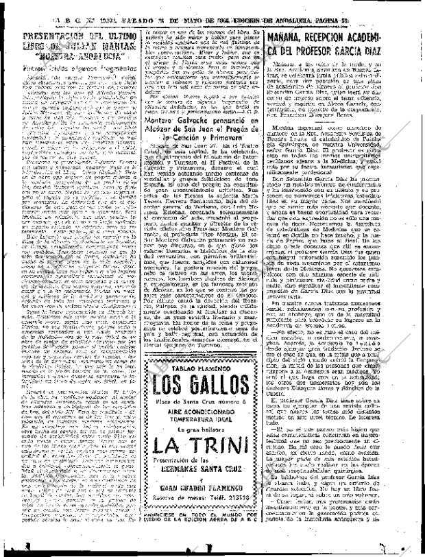 ABC SEVILLA 28-05-1966 página 53
