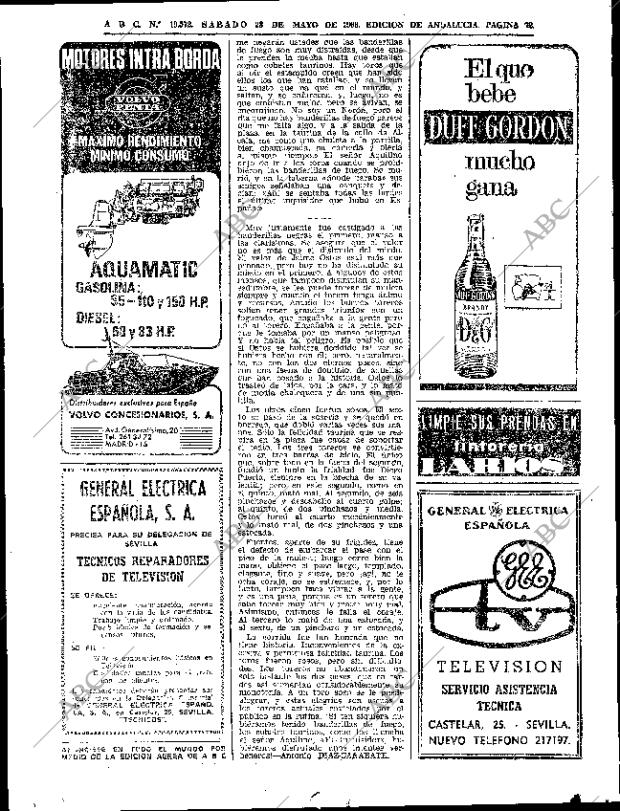 ABC SEVILLA 28-05-1966 página 72
