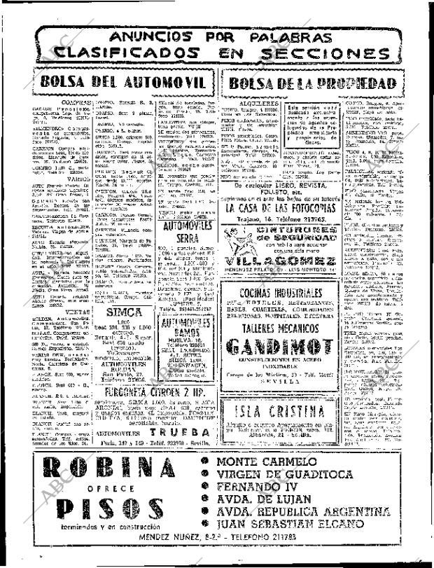 ABC SEVILLA 28-05-1966 página 82