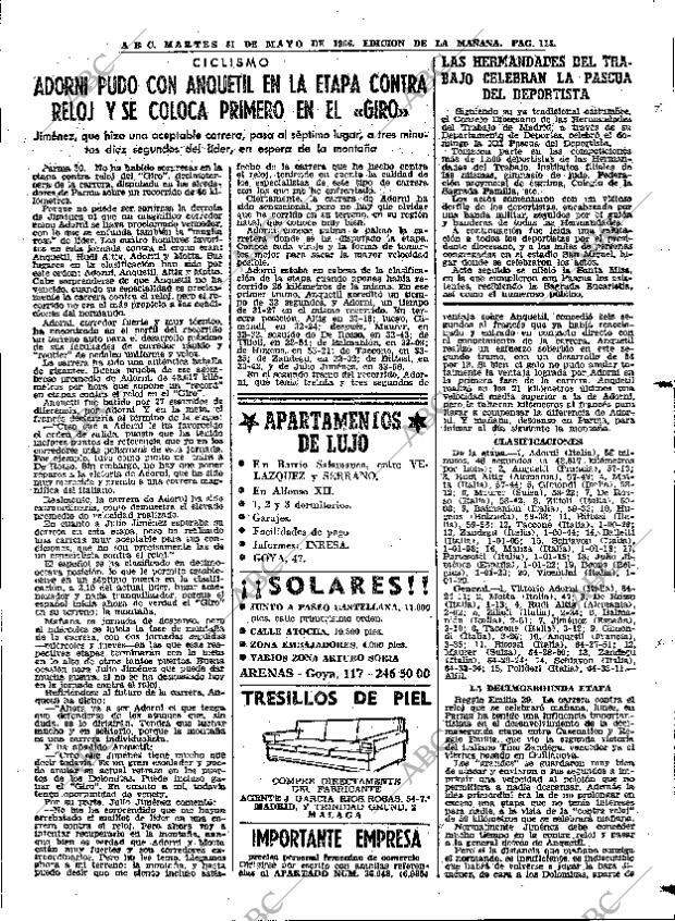 ABC MADRID 31-05-1966 página 115