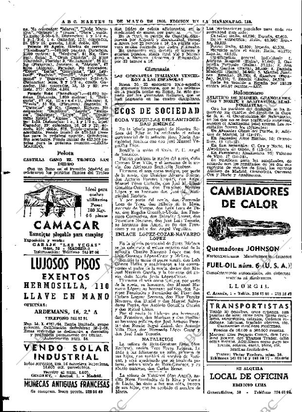 ABC MADRID 31-05-1966 página 118