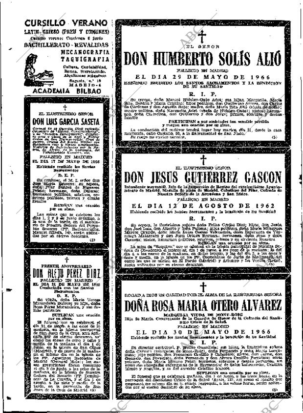 ABC MADRID 31-05-1966 página 140