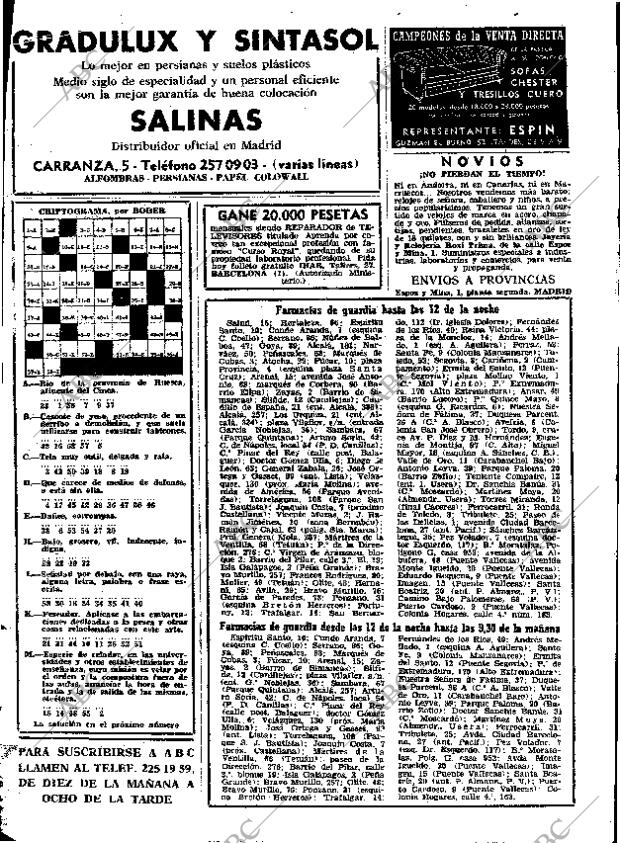 ABC MADRID 31-05-1966 página 143