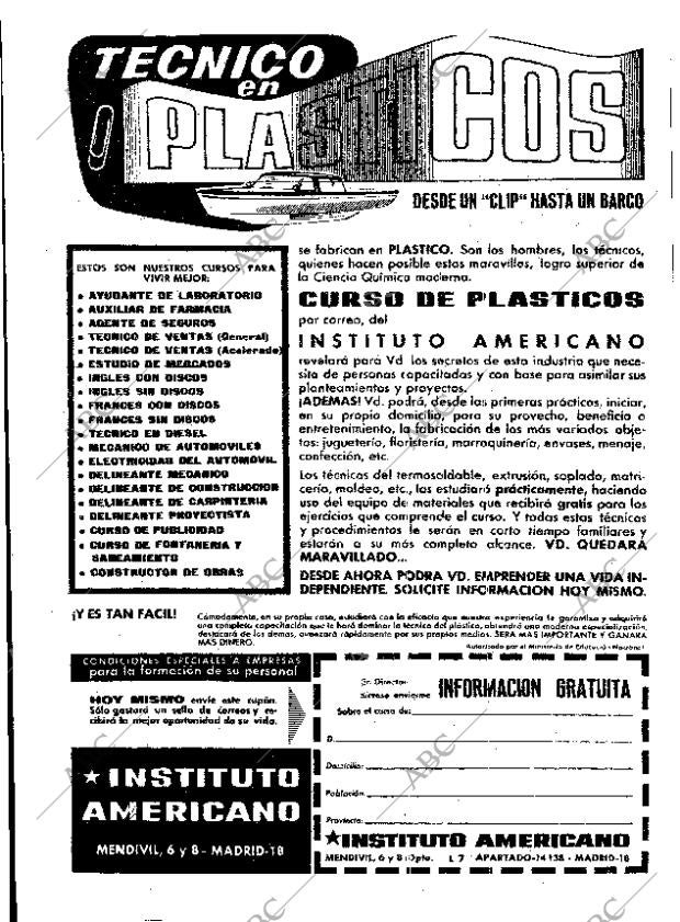 ABC MADRID 31-05-1966 página 42