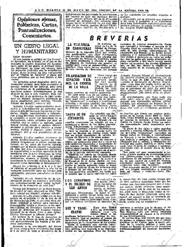 ABC MADRID 31-05-1966 página 64