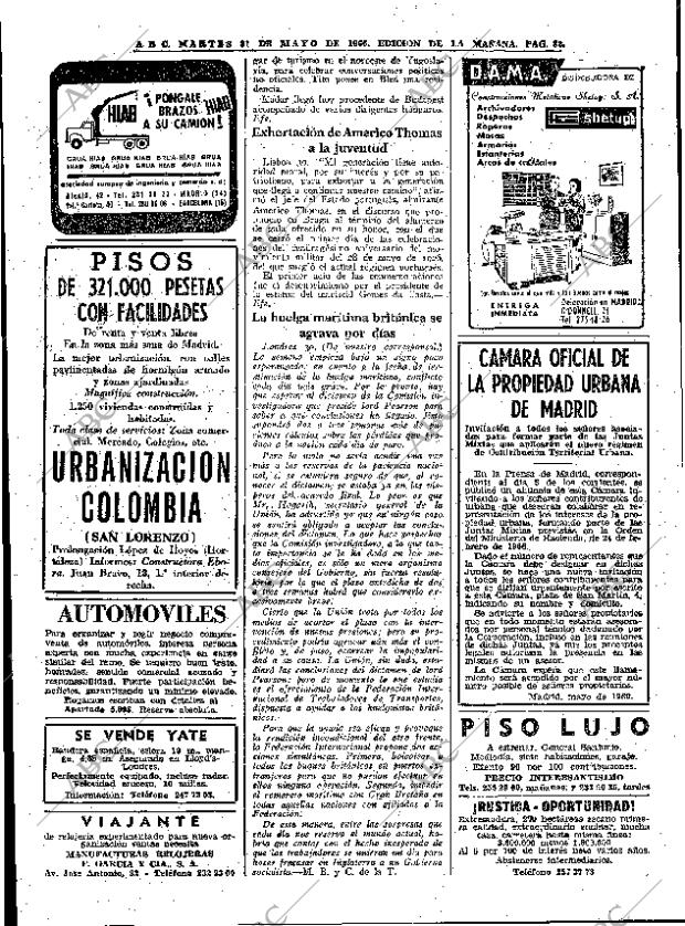 ABC MADRID 31-05-1966 página 82