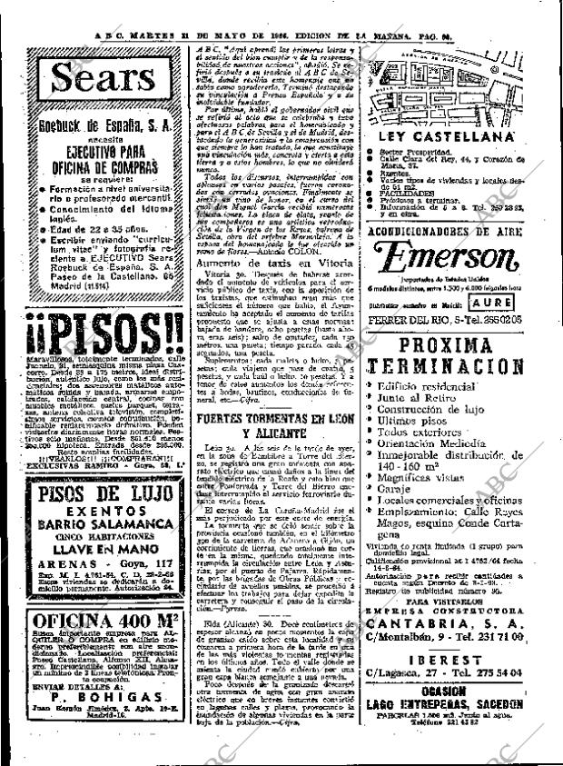 ABC MADRID 31-05-1966 página 90