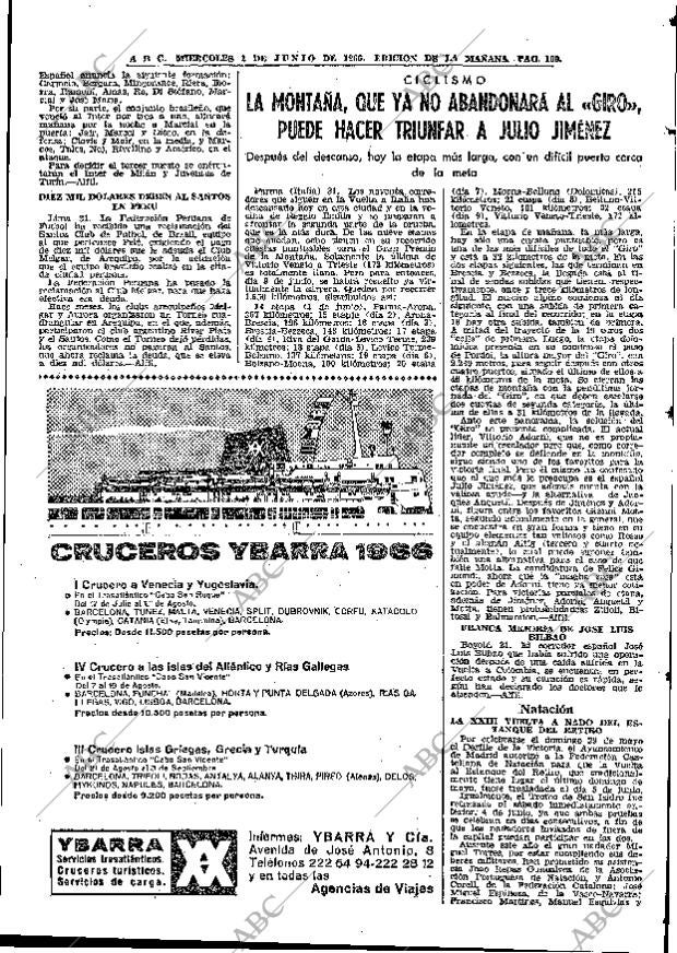 ABC MADRID 01-06-1966 página 109