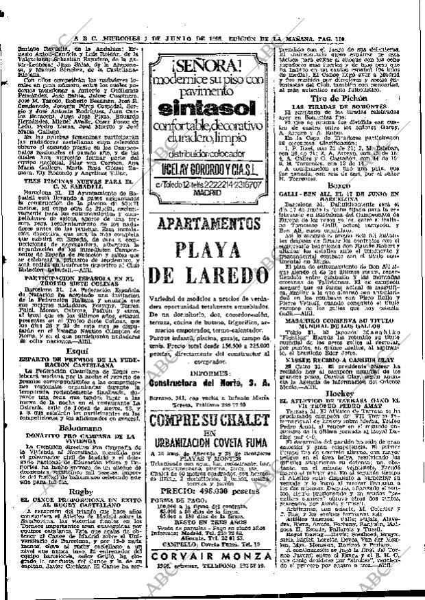 ABC MADRID 01-06-1966 página 110