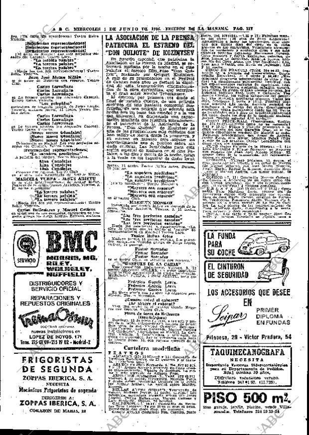 ABC MADRID 01-06-1966 página 117