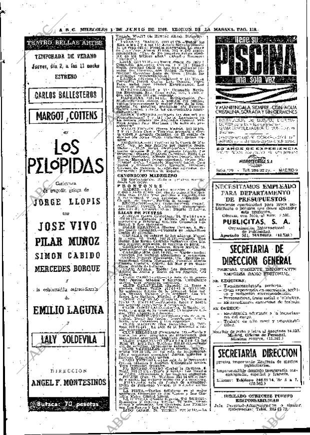 ABC MADRID 01-06-1966 página 118