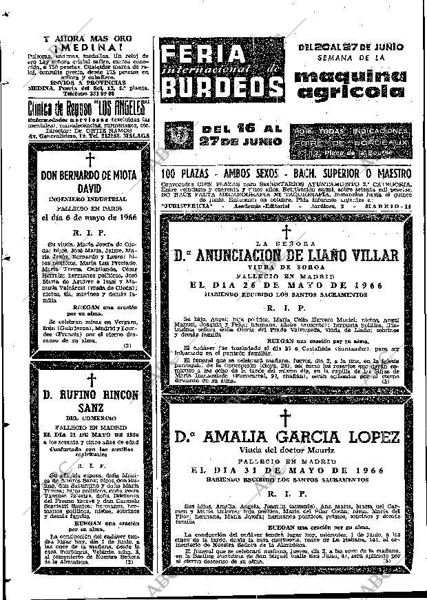 ABC MADRID 01-06-1966 página 132