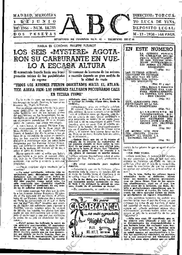 ABC MADRID 01-06-1966 página 63