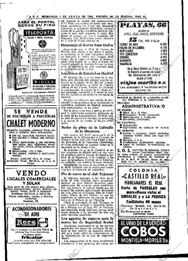 ABC MADRID 01-06-1966 página 94