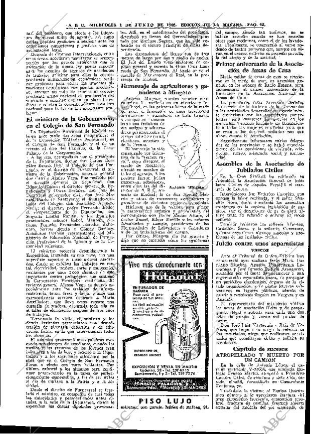 ABC MADRID 01-06-1966 página 95