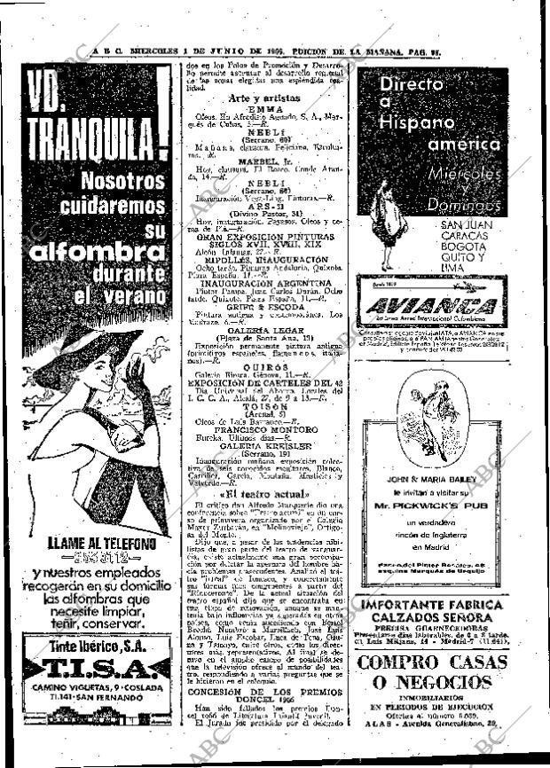 ABC MADRID 01-06-1966 página 98