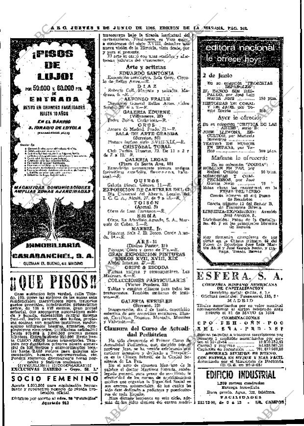 ABC MADRID 02-06-1966 página 102