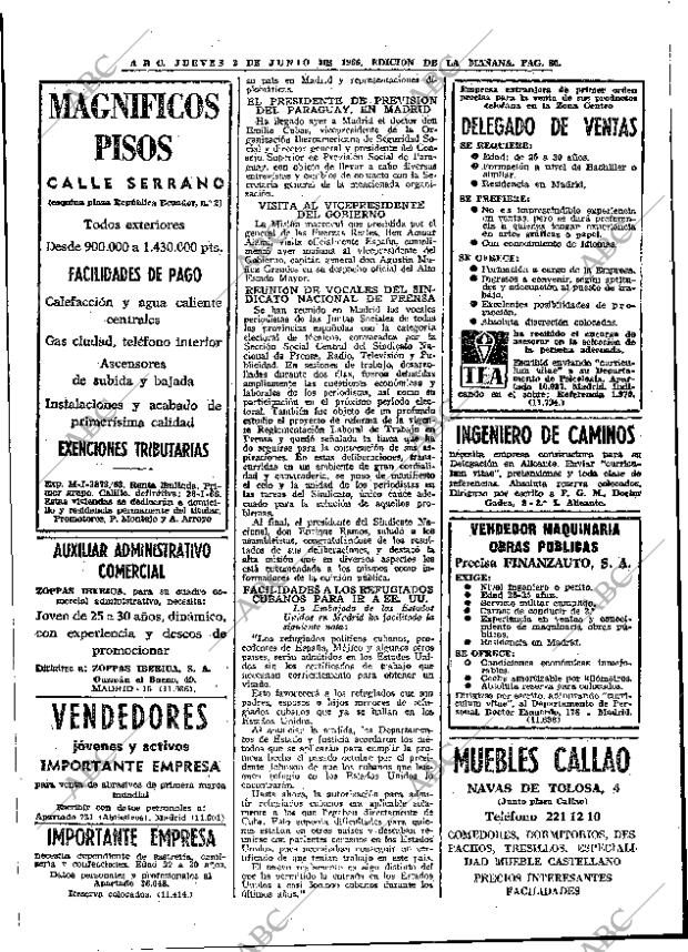 ABC MADRID 02-06-1966 página 80