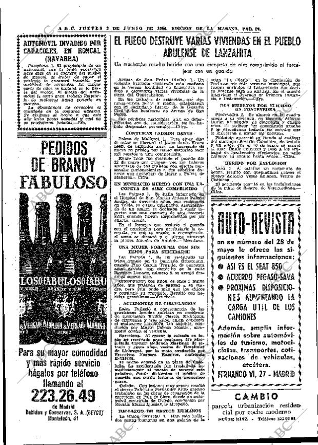 ABC MADRID 02-06-1966 página 82