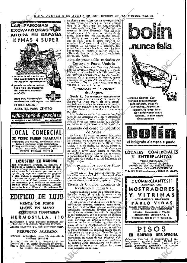 ABC MADRID 02-06-1966 página 88