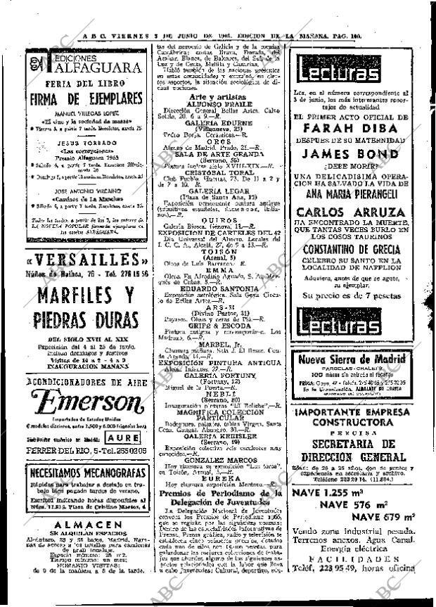 ABC MADRID 03-06-1966 página 100
