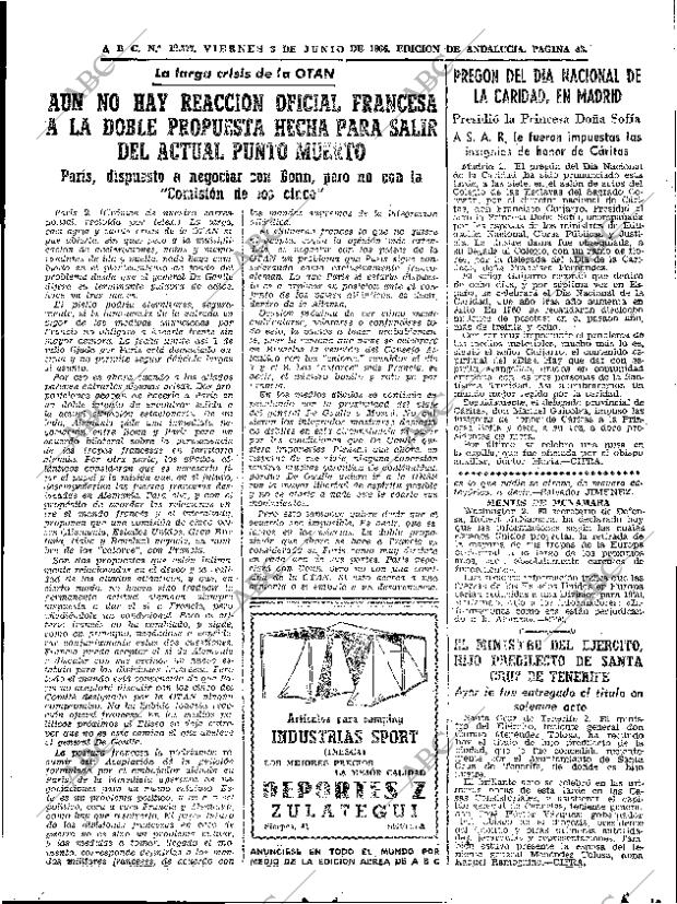 ABC SEVILLA 03-06-1966 página 43