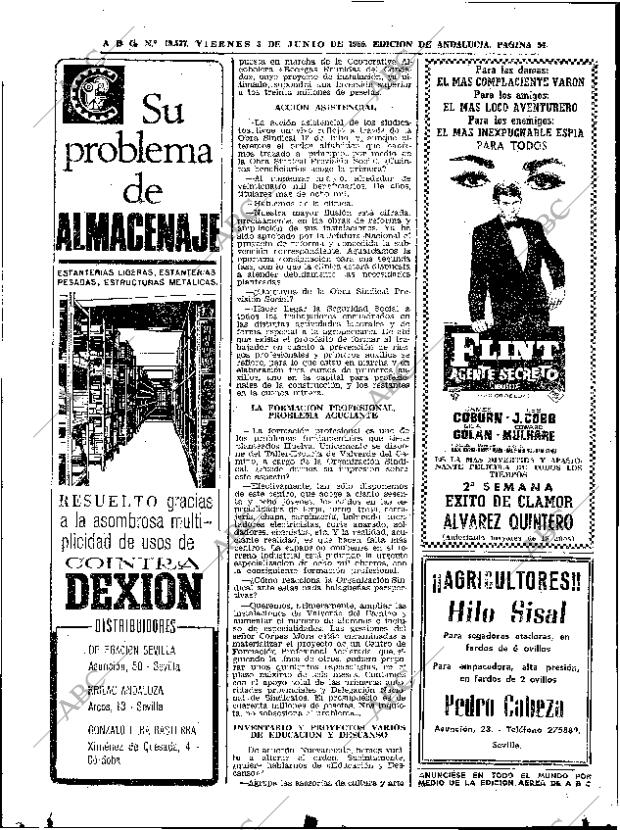 ABC SEVILLA 03-06-1966 página 54