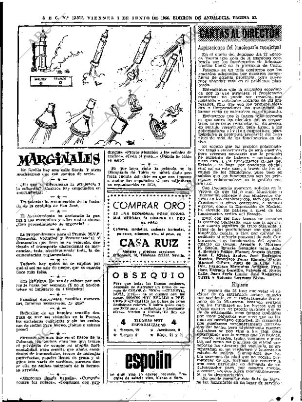 ABC SEVILLA 03-06-1966 página 57